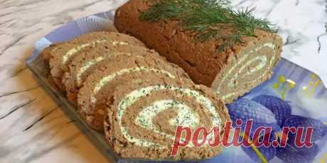 Рулет из куриной печени с маслом, сыром и зеленью - Будет вкусно - 21 апреля - 43759381929 - Медиаплатформа МирТесен Такой рулет — отличная холодная закуска, которую можно сделать на праздники и без повода. Ингредиенты Куриная печень 1 кг Соль по вкусу Репчатый лук 2 штуки Морковь 2 штуки Сливочное масло 300 г Перец чёрный молотый по вкусу Зелень ¹⁄₂ пучка Сыр 100 г Приготовление Печень отварите в подсоленной - 21 апреля - 43759381929 - Медиаплатформа МирТесен