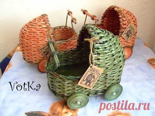 коляска.