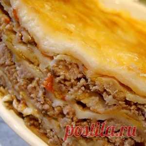Рекомендую всем попробовать эту "лазанью"! Быстро, просто, вкусно, сытно и недорого!