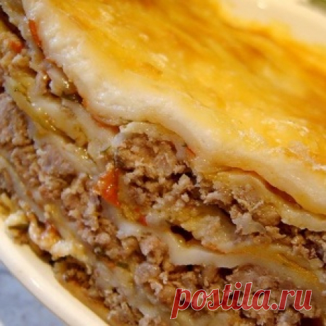 Рекомендую всем попробовать эту &quot;лазанью&quot;! Быстро, просто, вкусно, сытно и недорого!