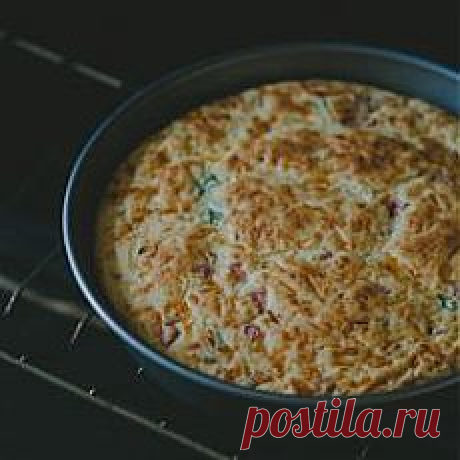 Рецепт: Быстрый пирог на кефире с сыром - все рецепты России