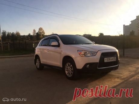 Смотрите, какой автомобиль: Mitsubishi ASX I 2012 года за 780 000 рублей на Авто.ру!  Mitsubishi ASX I 2012 года, пробег 96 000 км, двигатель 1.8 CVT (140 л.с.), цвет белый за 780 000 рублей.