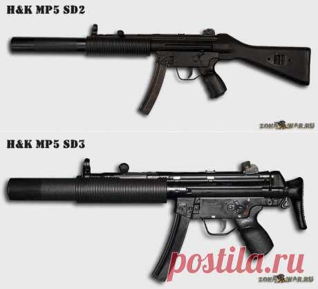 Пистолеты-пулеметы Хеклер-Кох МП5-СД