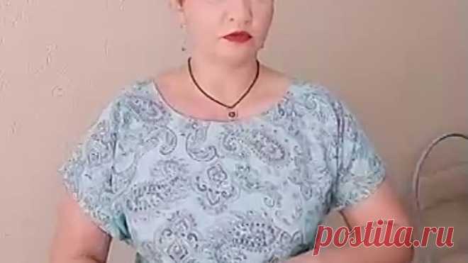 Блузка самого простого покроя