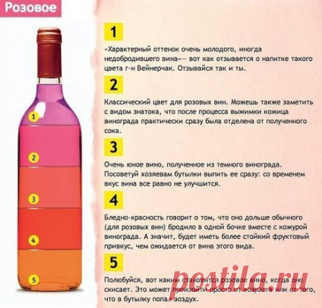 Розовое вино