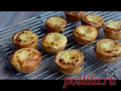 Паштель де ната(Pastel de nata). Традиционные пирожные из Португалии