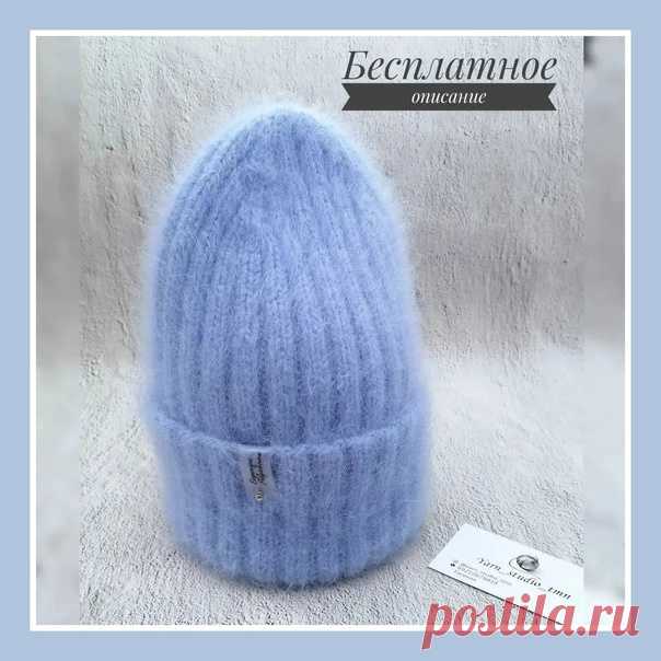 Шапочка-луковка из Angora rabbit или пух норки на ОГ 56 - 58см
#шапки_спицами

Описание от yarn_studio_tmn