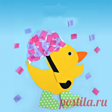 ​Утенок под зонтом