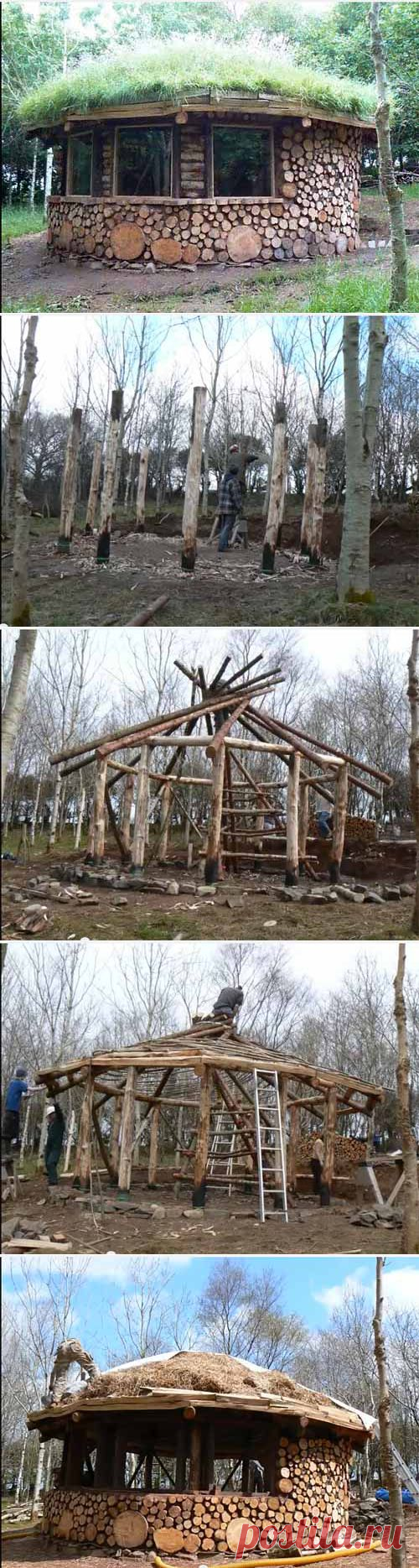 Дачный домик из подручных средств — 6 соток