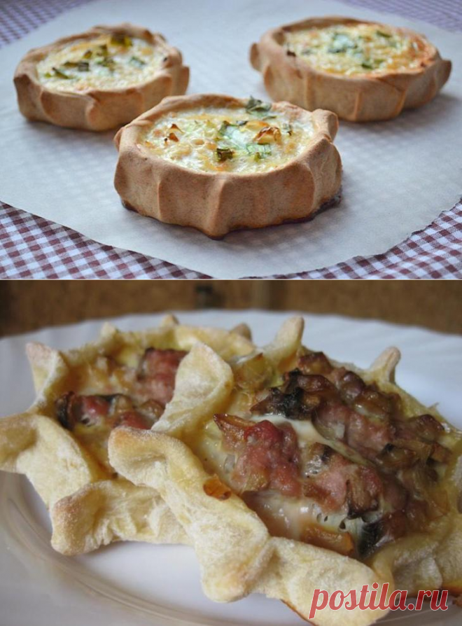 Удмуртские пирожки перепечи