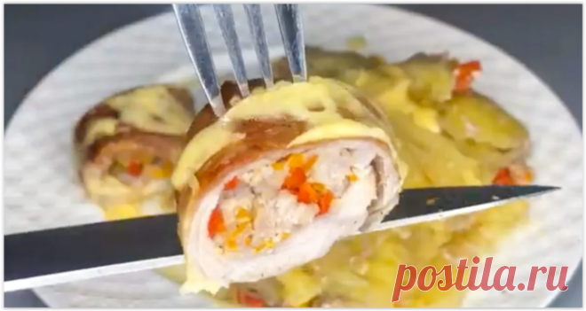 Нашла классный рецепт вкусного и оригинального горячего блюда на праздник и не только ...