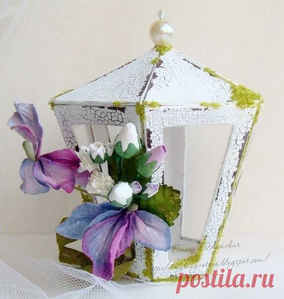 Фонарик из картона - Бумаготворчество