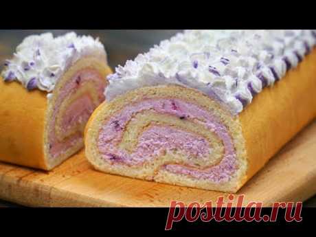 ВКУСНЕЕ ЛЮБОГО ТОРТА! ПОЛУЧИТСЯ у КАЖДОГО! Рецепт РУЛЕТ с КРЕМОМ | Кулинарим с Таней                 ЛУЧШИЙ РУЛЕТ