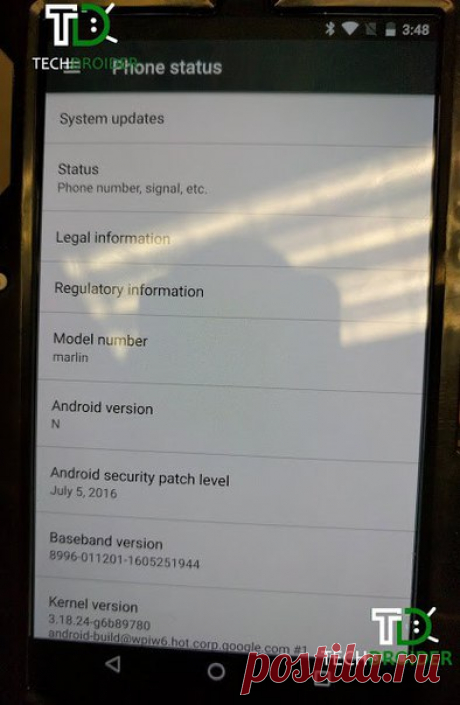 Опубликовано первое реальное фото смартфона HTC Nexus 2016 (Marlin) Источник опубликовал изображение, которое он называет первым реальным фото смартфона HTC Merlin – одного из двух новых смартфонов Nexus, разрабатываемых тайваньским производителем для Google на замену прошлогодним Nexus 6P и Nexus 5X. Как видно, аппарат заключен в специальный массивный чехол, который тщательно скрывает особенности его дизайна. На экране устройства можно рассмотреть название модели (Marlin), а также версию ОС –…