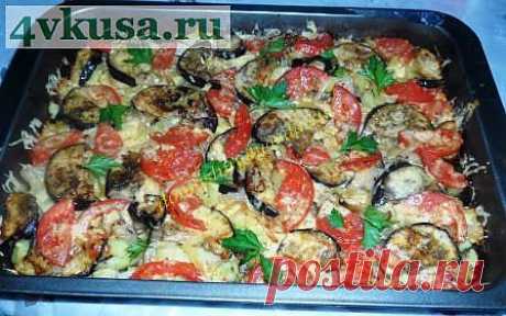 Картофель запеченный с беконом и овощами | 4vkusa.ru