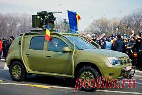 Забрили в армию: премьера армейского автомобиля на основе Dacia Duster