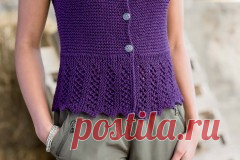 Вязание кофточки Go To Market, Interweave knits лето 2014 - Вяжи.ру