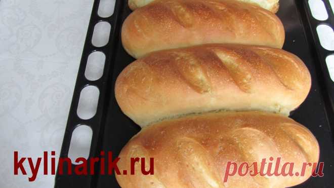 Хлеб рецепт! Белый ХЛЕБ в духовке! ДОМАШНИЙ хлеб! Выпечка хлеба! Тесто для хлеба от kylinarik.ru - ViYoutube
