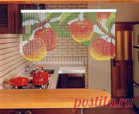 Шторки из бусинок