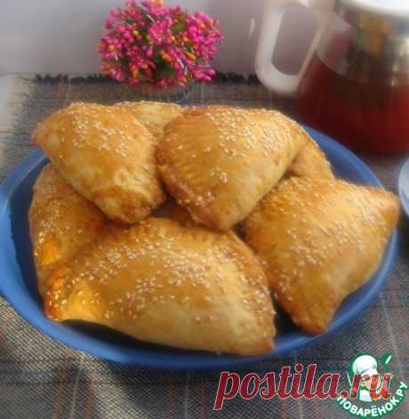 Закусочные пирожки с сырной начинкой – кулинарный рецепт