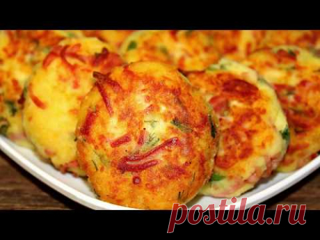 Мы ели и ели их, всей семьей и Не Могли Оторваться! Картофельные шницели - высший класс!