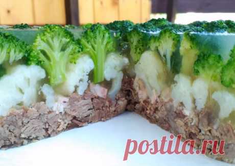 Сказочный мясной торт «Леший»...