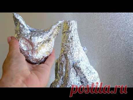 КРАСИВА ІДЕЯ із ФОЛЬГИ та ДЖУТУ своїми руками / Jute craft idea