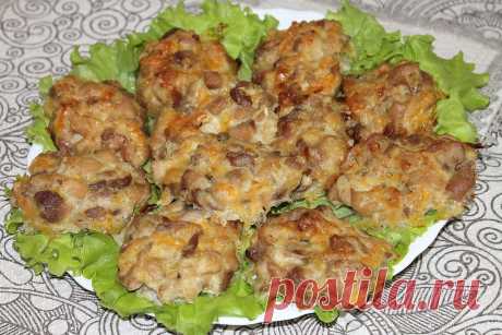 Рубленые котлеты в духовке из филе бедра курицы с сыром ... | Fresh.ru