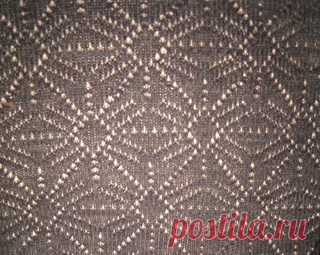 Вяжем ложный ажур (панчлейс, punch lace, ажур без деккеровки) на Silver Reed / Вязание