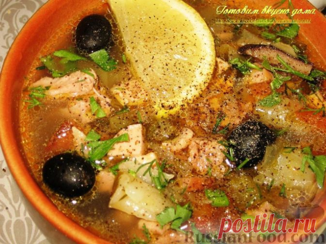Солянка сборная мясная - 28 рецептов.