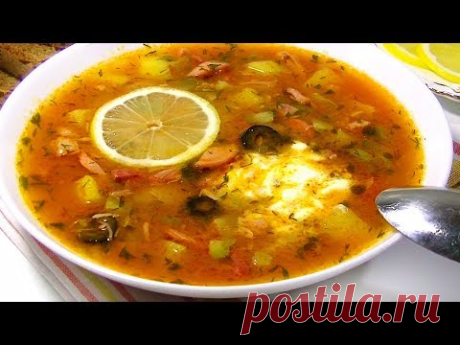 Солянка - Рецепт Пальчики Оближешь!!!