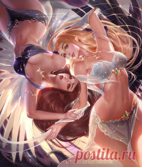 Horoscope series .:Gemini:. by sakimichan on DeviantArt