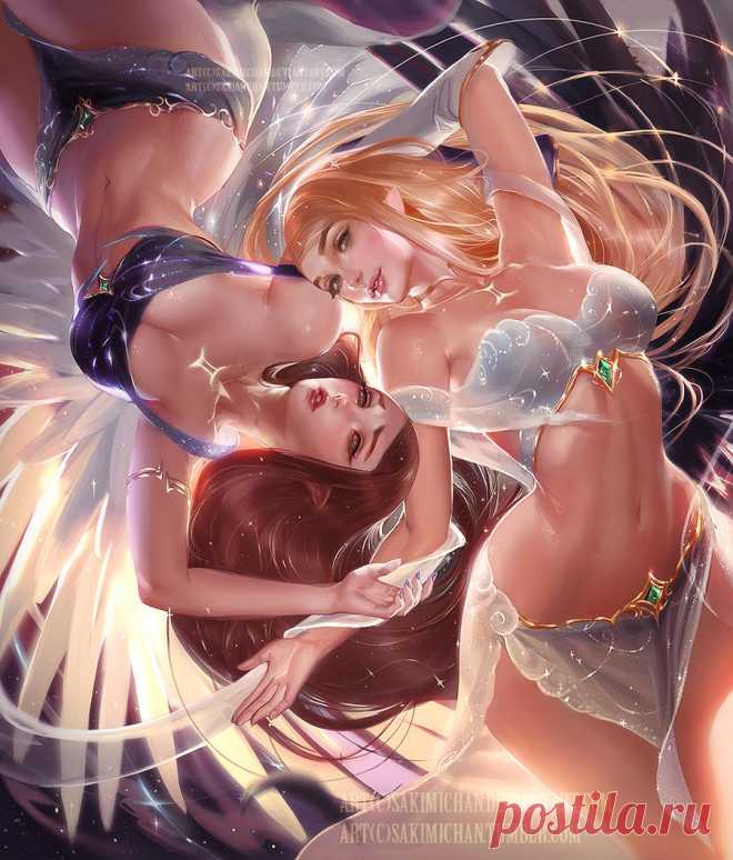 Horoscope series .:Gemini:. by sakimichan on DeviantArt