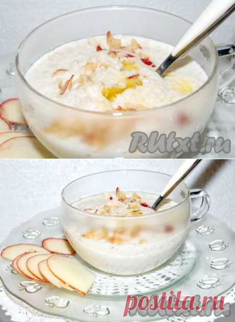 Овсяная каша с яблоками (рецепт с фото) | RUtxt.ru