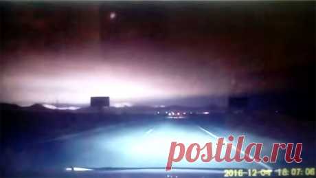 Вести.Ru: Недалеко от Саяно-Шушенской ГЭС упал метеорит. Видео