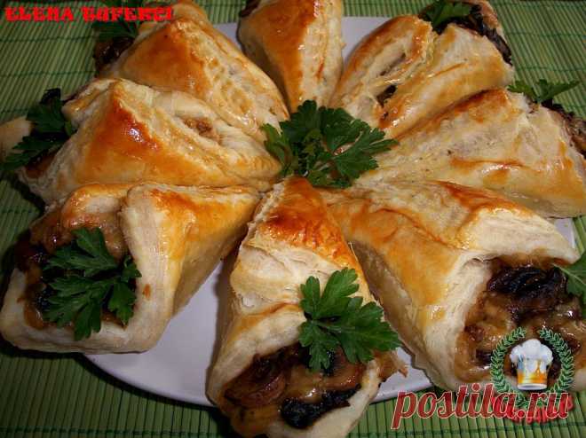Закусочные кулечки с начинкой