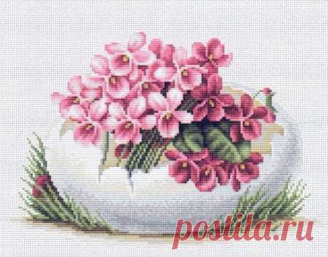 Вышивка &quot;Пасхальная открытка&quot; | Скачать схему бесплатно на сайте Stitchart.net