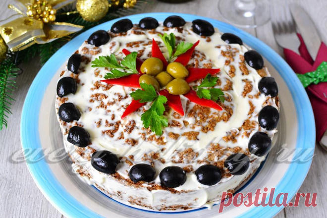 Печеночный пирог с рисом, рецепт