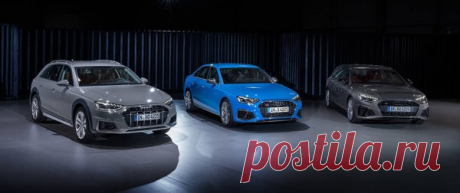 Audi A4 2020 - рестайлинговые модели - цена, фото, технические характеристики, авто новинки 2018-2019 года