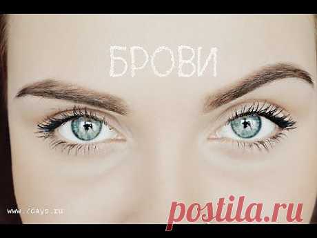 Видеоурок: как нарисовать красивые брови | КРАСОТА