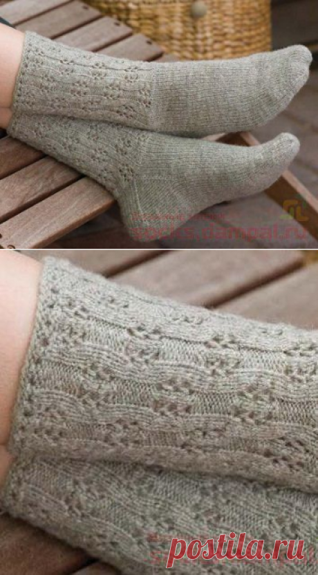 Вязаные носки «Eyelet Socks»