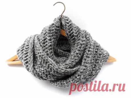 Шарф-снуд Fantasy / KNITLY.com - блог о рукоделии, мастерклассы