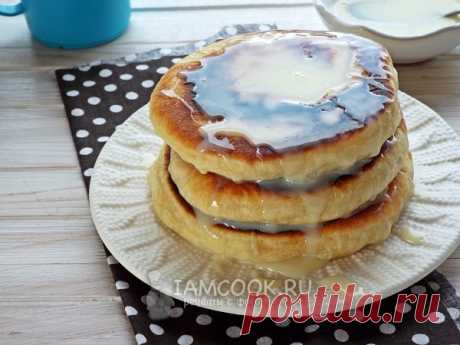 Пышные лепёшки на кефире