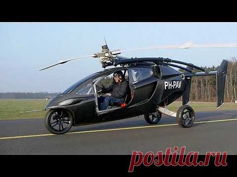 Голландский серийный пепелац - Блоги - Helicycle автомобиль Transition около Terrafugia