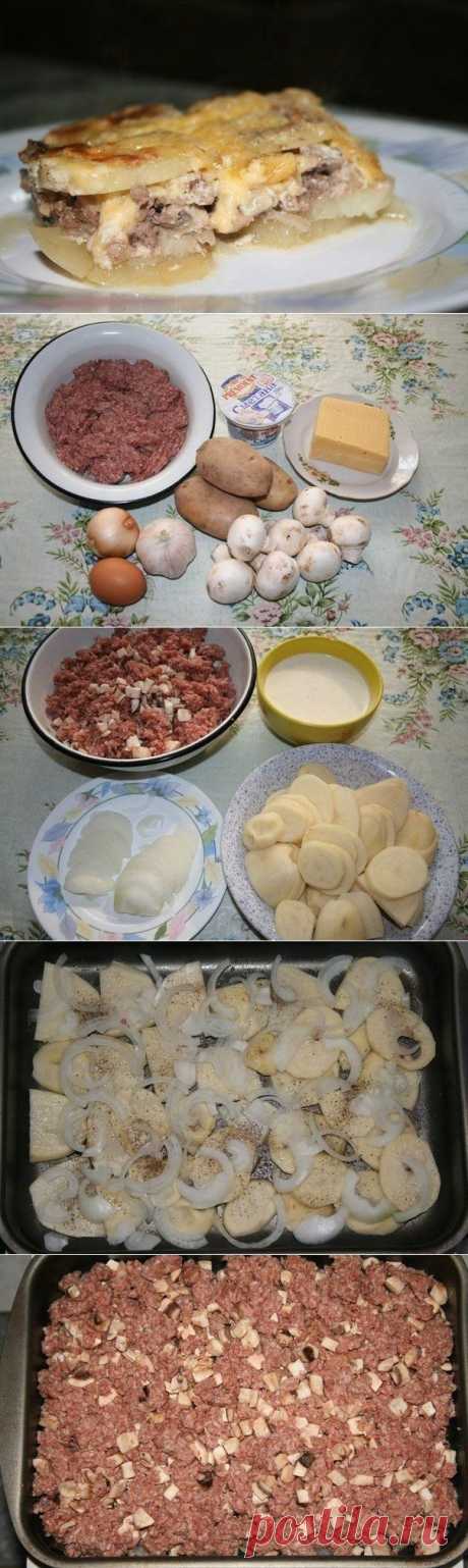 Мясная запеканка | Мамам, женщинам, бабушкам и очень любознательным.