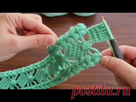 SUPERB BEAUTIFUL 😉 MUY BONİTO Spider web crochet knitting pattern / Örümcek ağı tığ işi örgü modeli