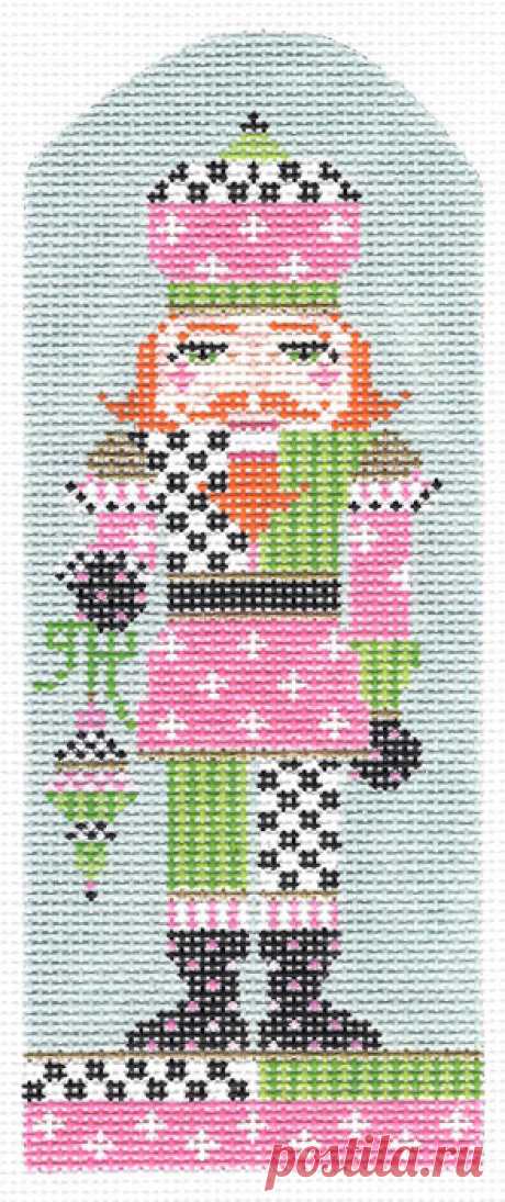 Nutcracker – Polka Dot Prince Adorable high-quality Nutcracker - Polka Dot Prince. The Needlepointer is a full-service shop specializing in hand-painted canvases, thread fibers, needlepoint books, accessories, needlepoint classes and much more.