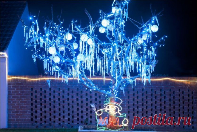 Как украсить дачный участок на новый год? - Дизайн квартир с фото Vdizayne.ru