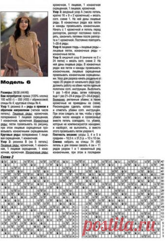 Персиковая кофта спицами