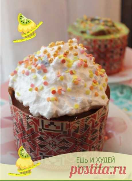 ПП-кулич без сахара, сливочного масла, дрожжей и пшеничной муки